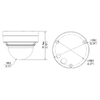 Geovision GV-TVD4711 4MP IR H.265 Outdoor Dome IP Security Camera, 4.3x Optical Zoom