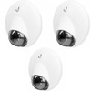 Ubiquiti UVC-G3-DOME-3 4MP Night Vision Mini Dome IP Security Camera with 2.8mm Fixed Lens, Built-in Mic, Unifi G3, 3-pack