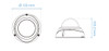 Vivotek FD9365-HTV-A 2MP Outdoor Dome IP Security Camera with Night Vision, H.265