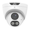 Uniview 5MP HD ColorHunter Night Vision Outdoor Eyeball IP Security Camera, Ultra 265, Built-in Microphone, 2.8mm Fixed Lens - IPC3615SE-ADF28KM-WL-I0