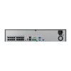 Samsung Hanwha WRN-1610S-6TB 16 Channel 2U Rack Network Video Recorder with Built-in PoE+ Ports, 6TB Storage