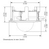 Bosch NDA-8001-IC In-ceiling mount kit - 3