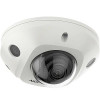 Hikvision DS-2CD2523G2-IS 4MM AcuSense 2MP IR Outdoor Mini Dome IP Camera with Audio and Alarm, 4mm Fixed Lens, White - 3