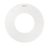 Hanwha Vision SHP-1680FPW plenum-rated aluminum In-ceiling flush mount, White - 2