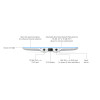 Ubiquiti E7-AUDIENCE-INDOOR-US WiFi 7 12-Stream Indoor Access Point with 10 GbE Uplink - 3