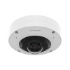 Hanwha Vision XNF-A8014RV 6MP 185° Outdoor Fisheye IP Security Camera with 1.76mm Lens and Built-In IR - 2