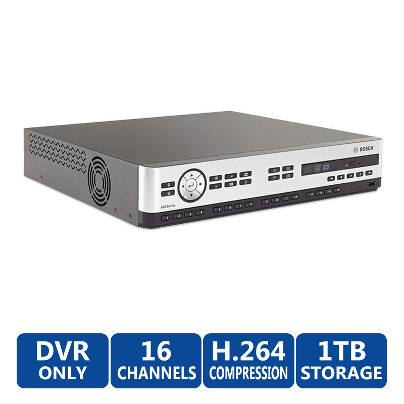 Bosch Dvr 650 16a100 16 Channel Digital Video Recorder 1tb