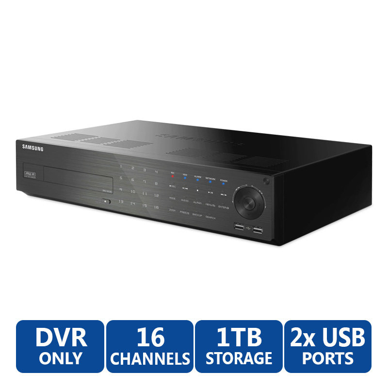 Samsung Hanwha SRD-1653D-1TB 16 Channel DVR, 1 TB HDD discontinued