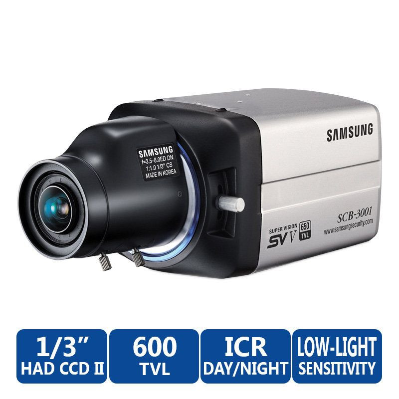 Samsung Hanwha SCB-3000 Indoor Box CCTV Camera discontinued