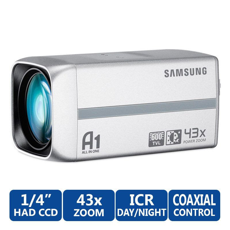 Samsung Hanwha SCZ-3430 Indoor Box CCTV Camera discontinued