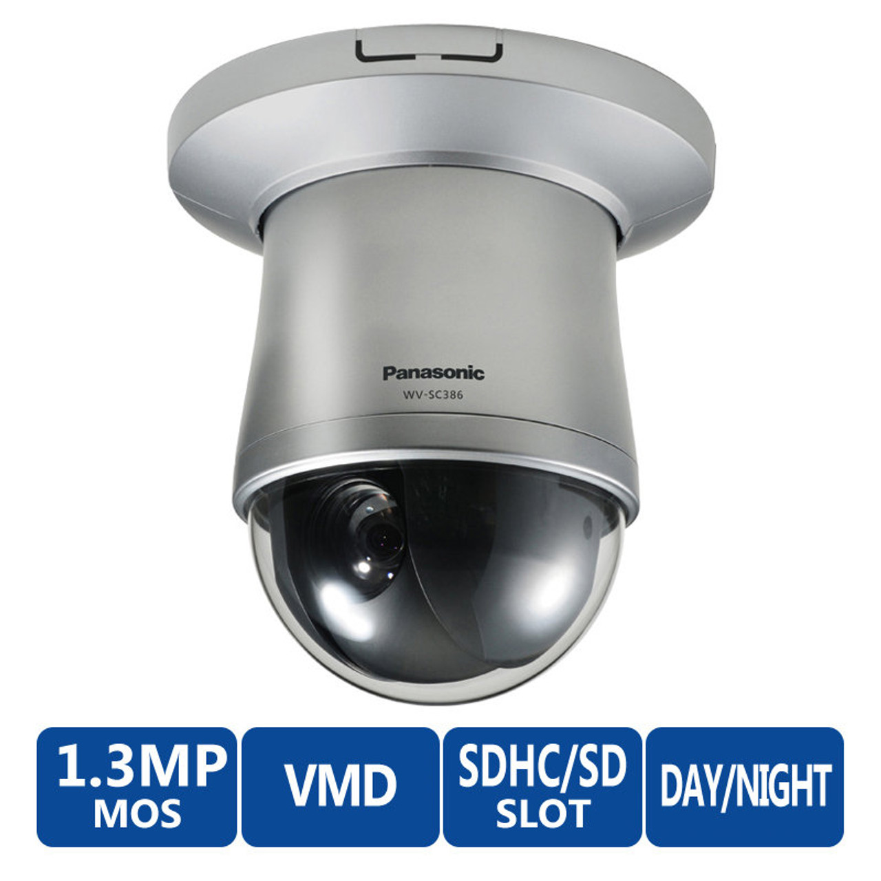 Panasonic WV-SC386 Indoor PTZ IP Security Camera