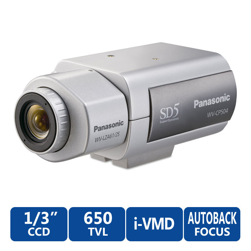Panasonic WV-CP504 Indoor Box CCTV Security Camera discontinued