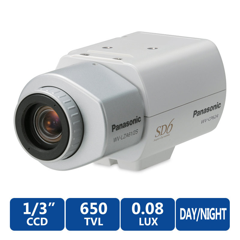 Panasonic WV-CP624 Indoor Box CCTV Security Camera discontinued