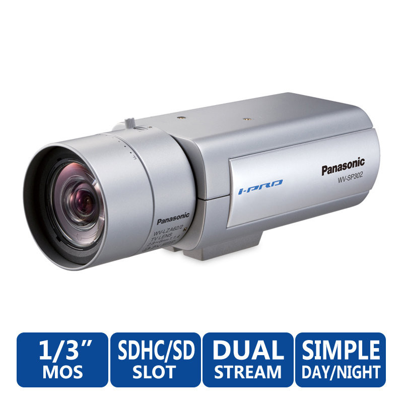 Panasonic WV-SP302 Indoor Box IP Security Camera discontinued