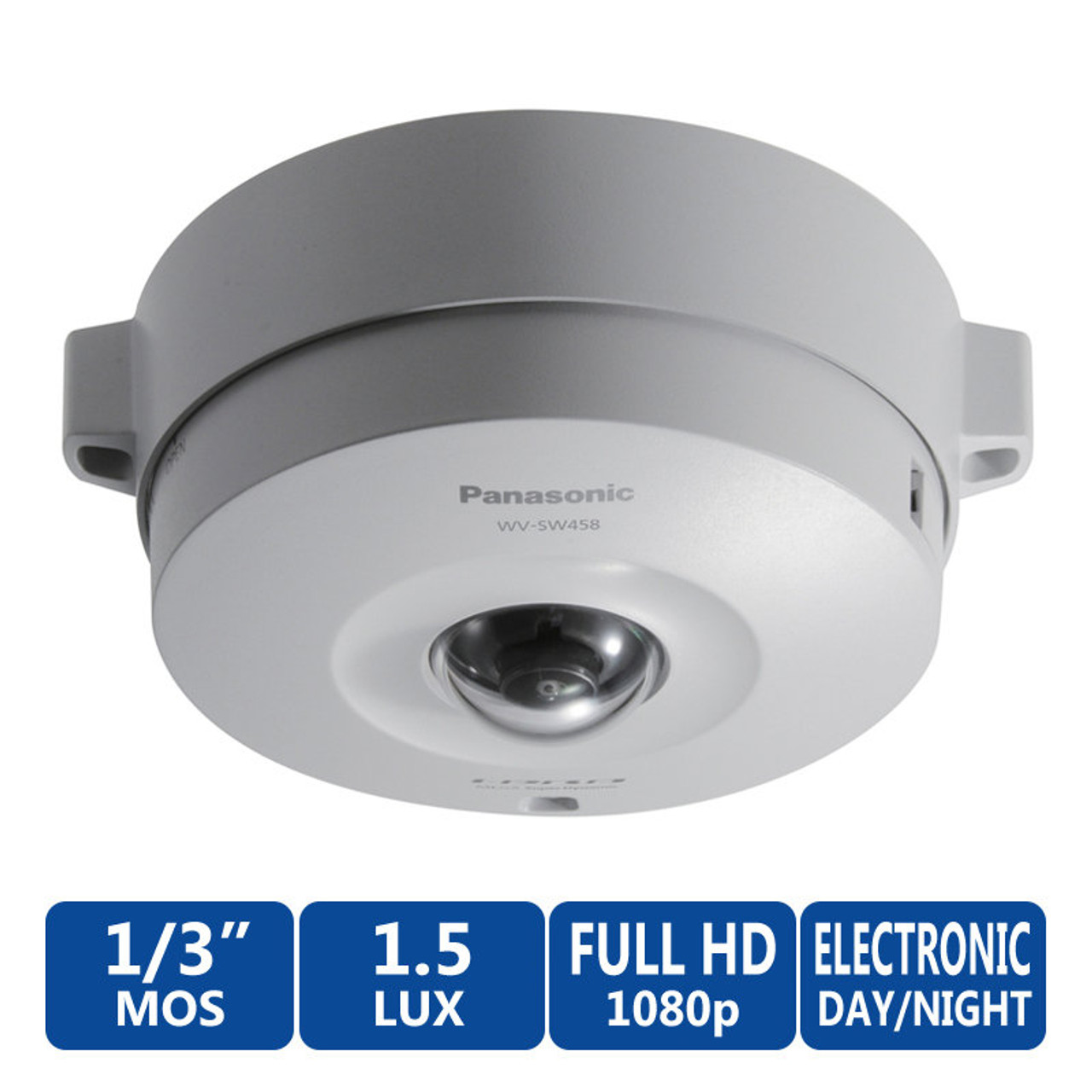 Panasonic WV-SW458 Outdoor Dome IP Security Camera