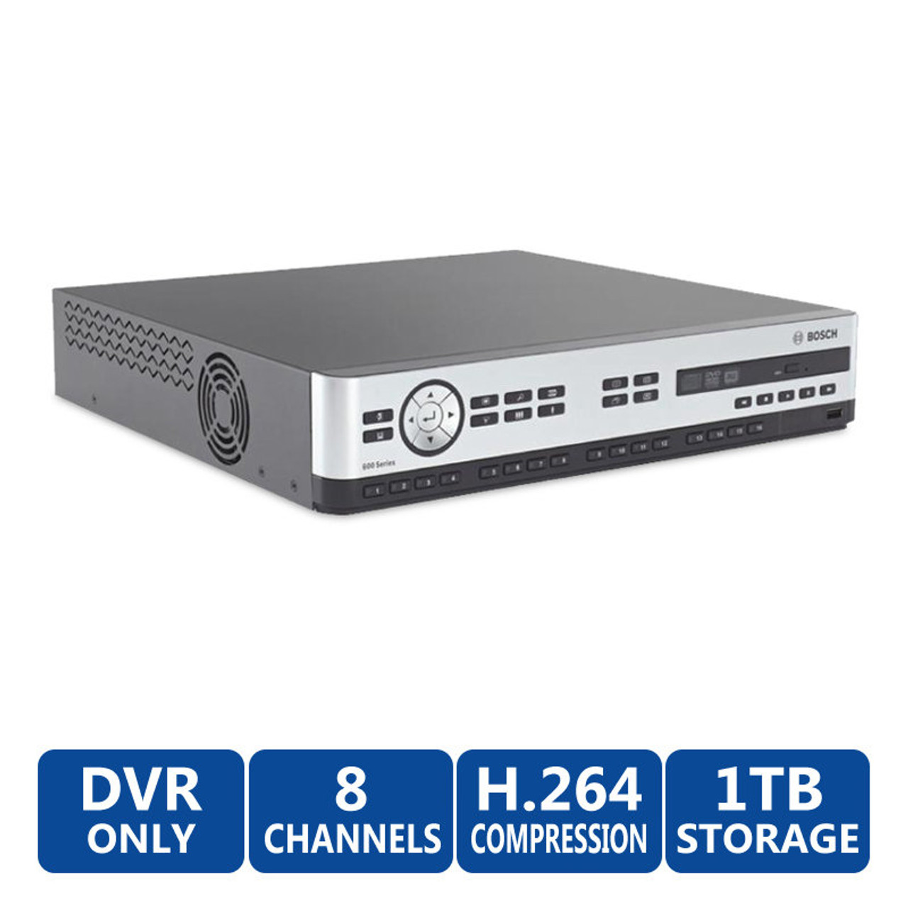 Bosch DVR 630 08A100 16 Channel DVR 1 TB HDD