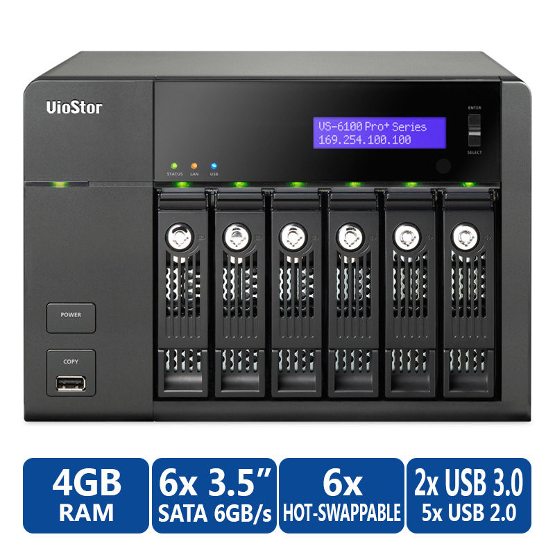 HDMI出力対応ネットワークビデオレコーダー QNAP VS-4116Pro+ QNAP