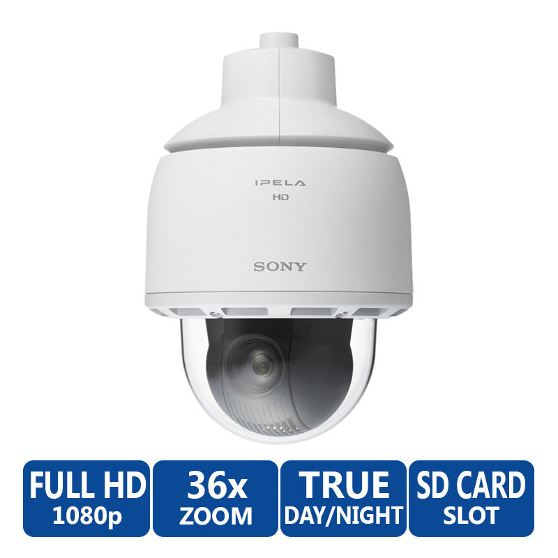 【中古】ソニー ネットワークカメラ SNC-RX530N/W Sony SNC-ER585 Outdoor PTZ IP Security Camera discontinued