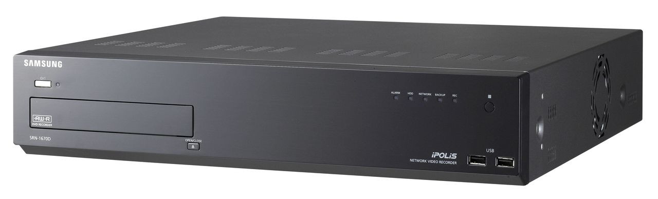 Samsung Hanwha SRN-1670D-6TB 16 Channel NVR, 6 TB HDD