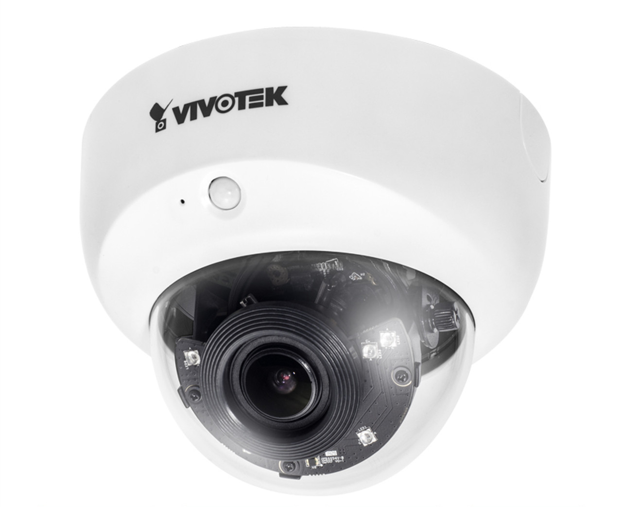 Vivotek FD8167-T 2MP IR Indoor Dome IP Security Camera, Remote Focus,  2.8-12mm Lens, PIR Sensor