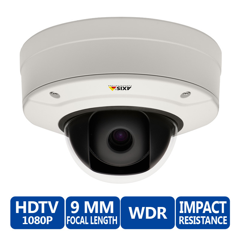 AXIS Q3505-VE Outdoor Dome IP Security Camera - 0618-001 discontinued