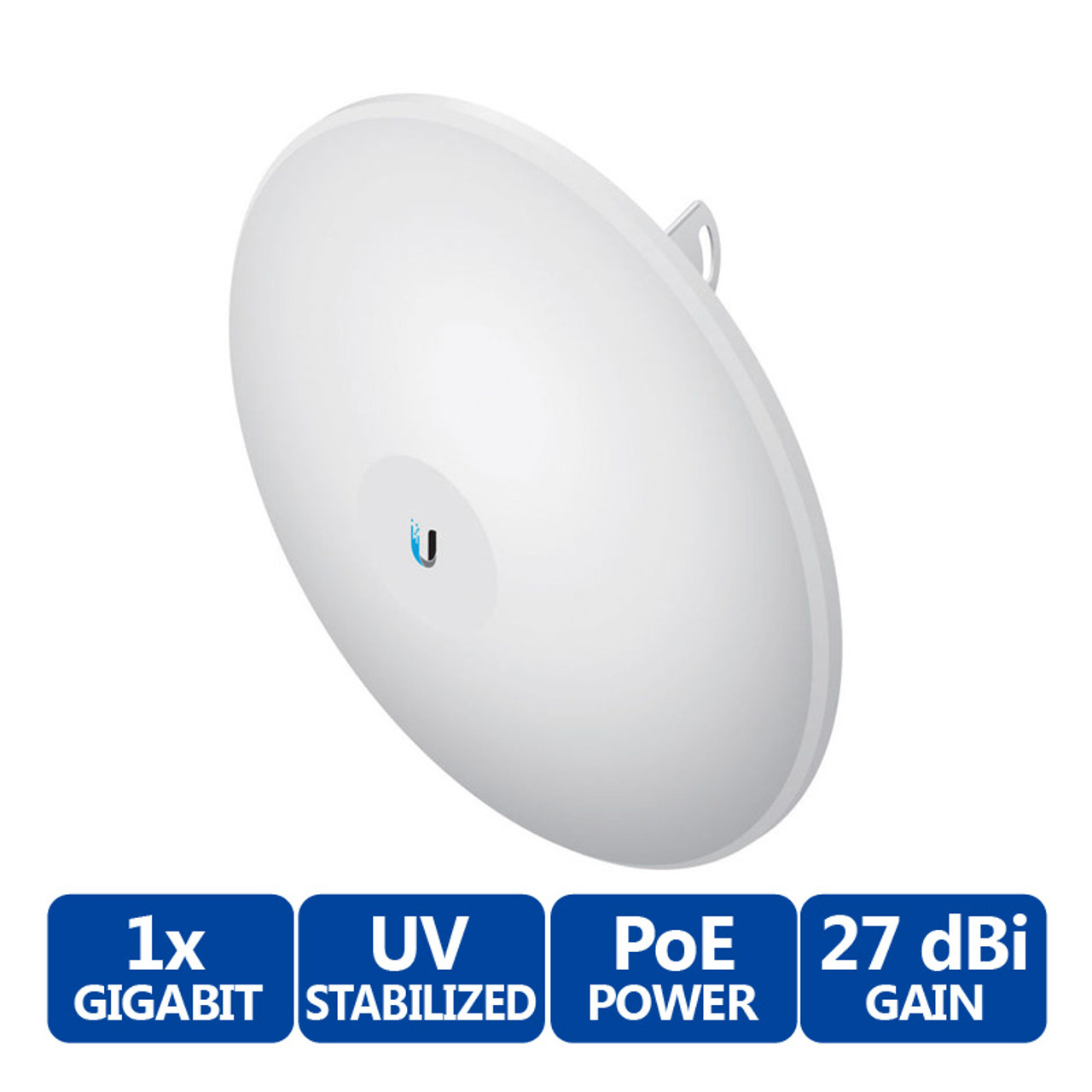 Ubiquiti PBE-5AC-500 PowerBeam airMax Bridge - 5GHz, 15 Miles Range, 27 dBi  (2-Pack)