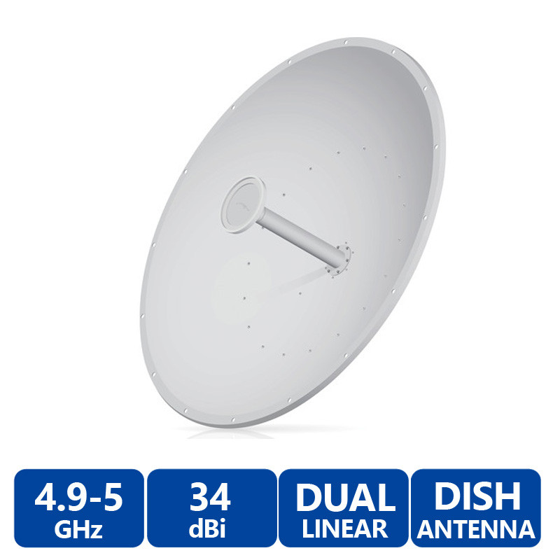 Ubiquiti RD-5G34 RocketDish 5GHz Point-to-Point Dish Antenna