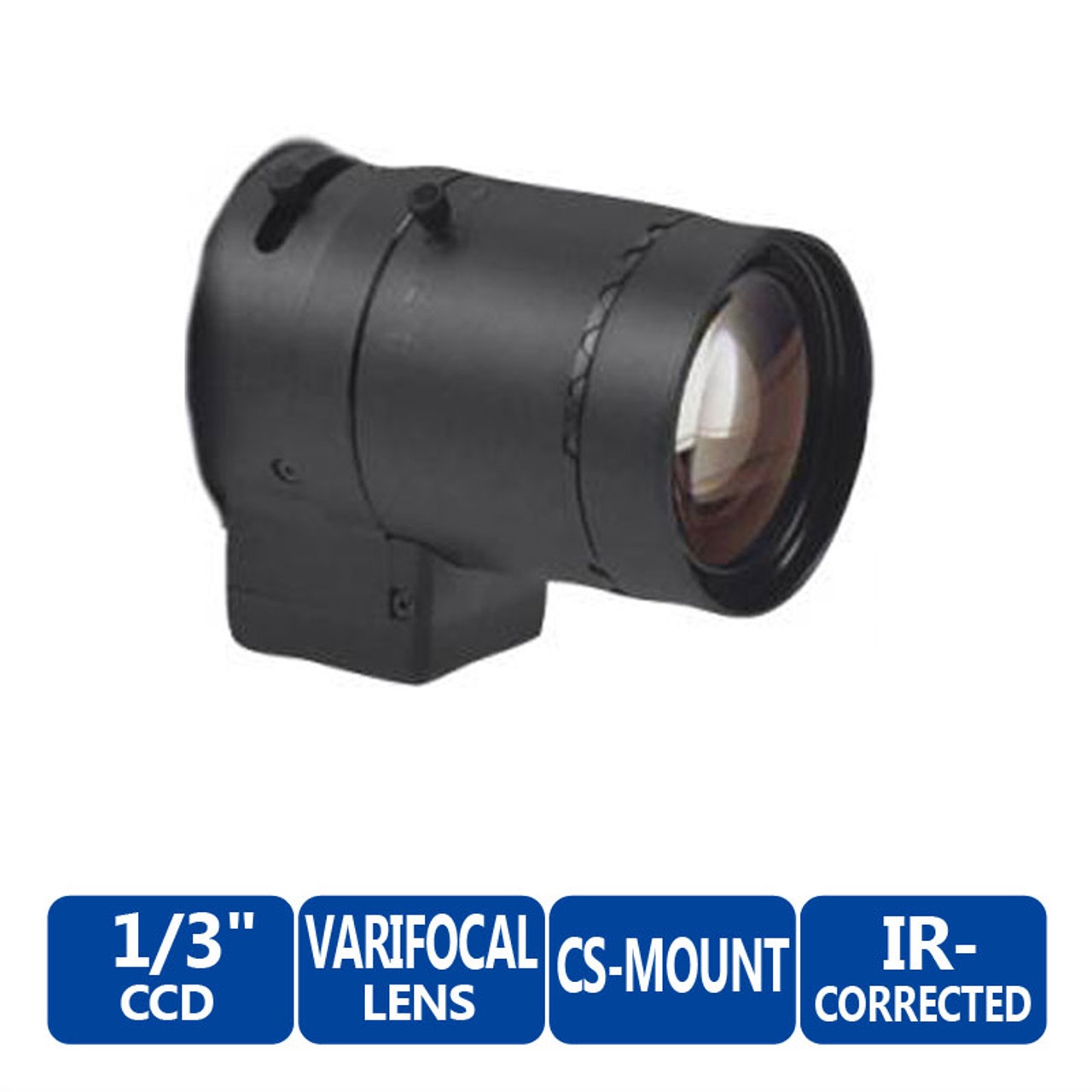 6MP Camera Zoom Lens C Mount 10mm to 50mm Length Manual Aperture High  Definition for Industrial