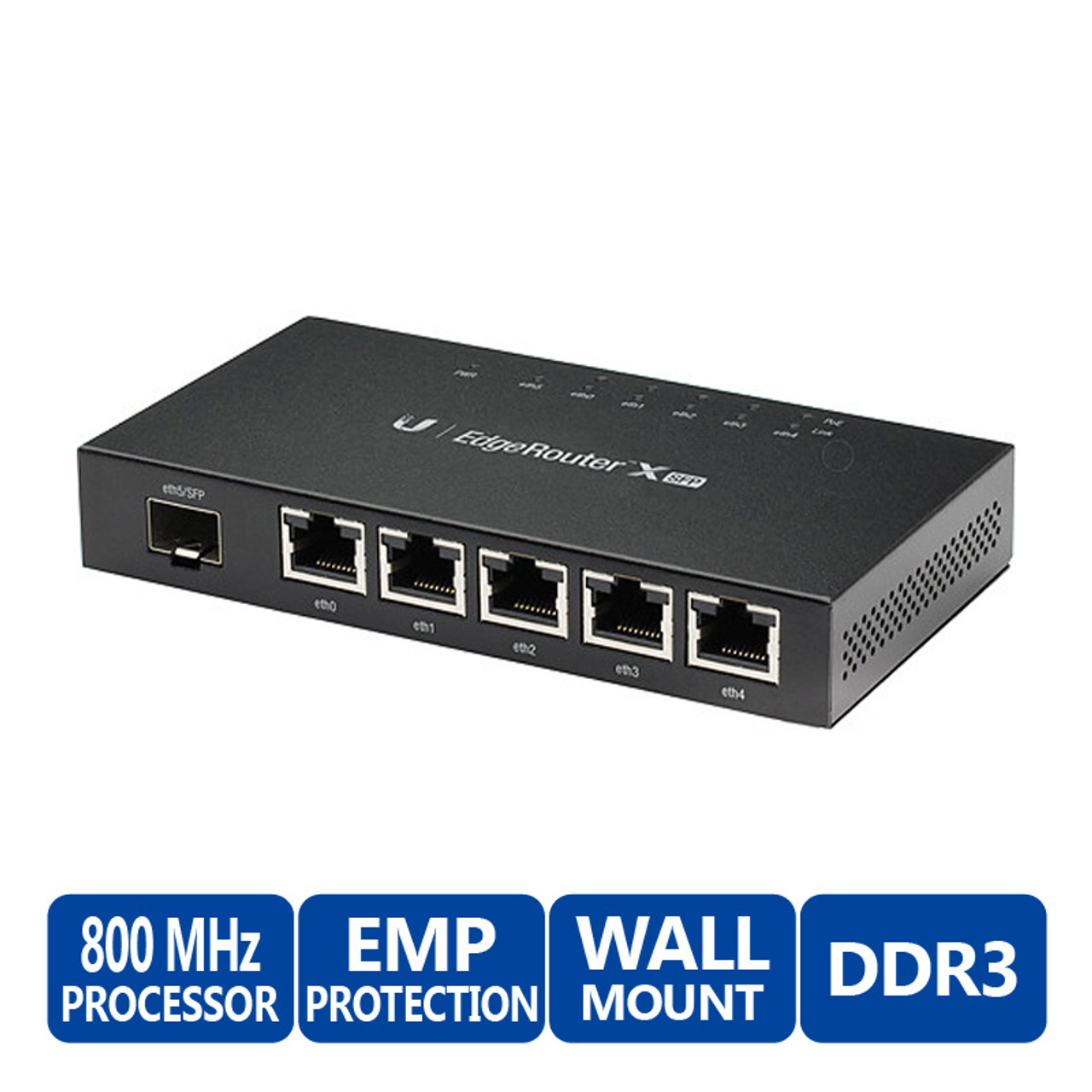 Ubiquiti ER-X-SFP-US EdgeRouter X Advanced Gigabit Router