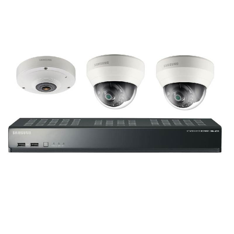 Samsung Hanwha SRK-3030S 3 Camera Indoor IP System discontinued