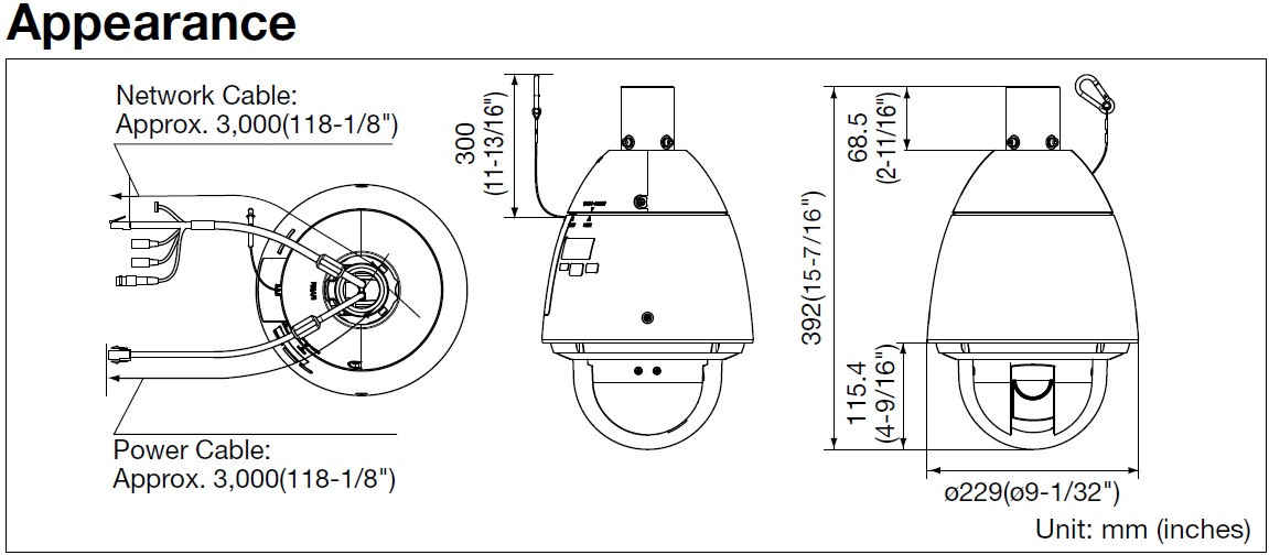 Panasonic WV-SW598A Outdoor PTZ IP Security Camera discontinued