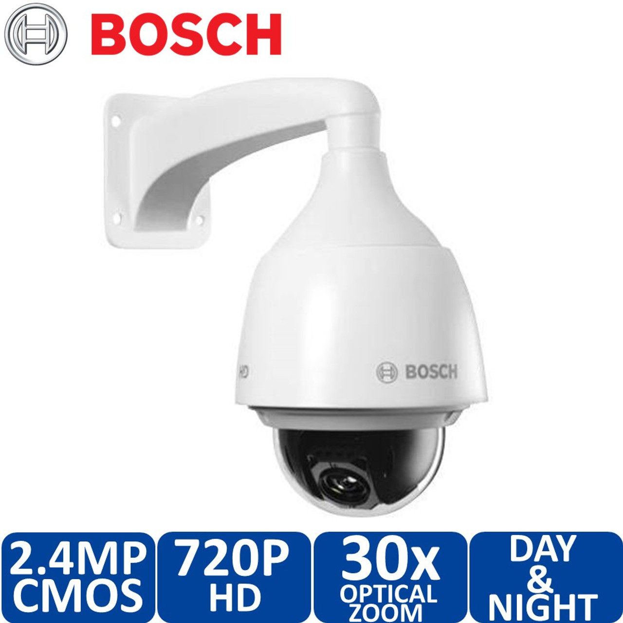 Bosch NEZ 5130 EPCW4 Outdoor PTZ IP Security Camera