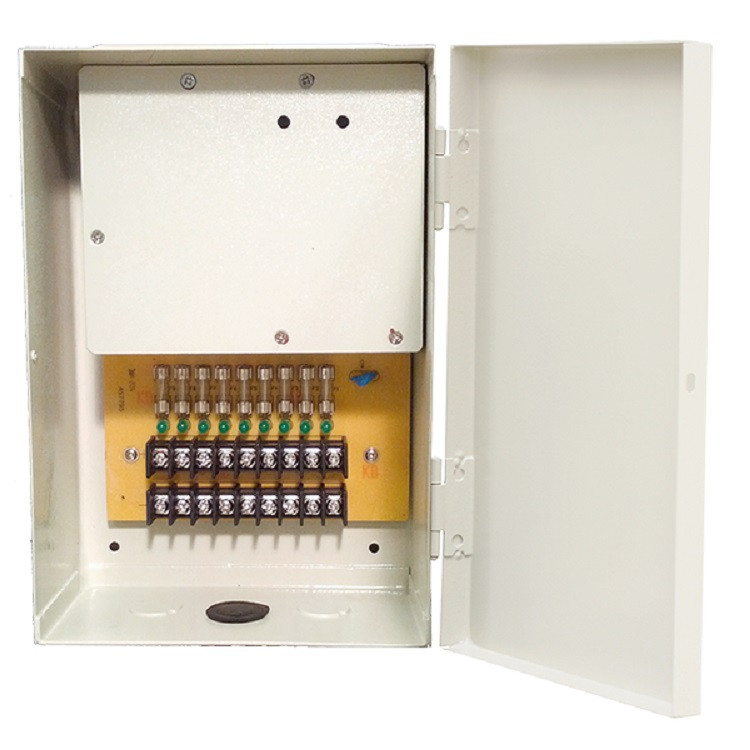 LTS DV-AT1209A-D9 9ch Power Supply - Fuse 12V DC, 9 Amp