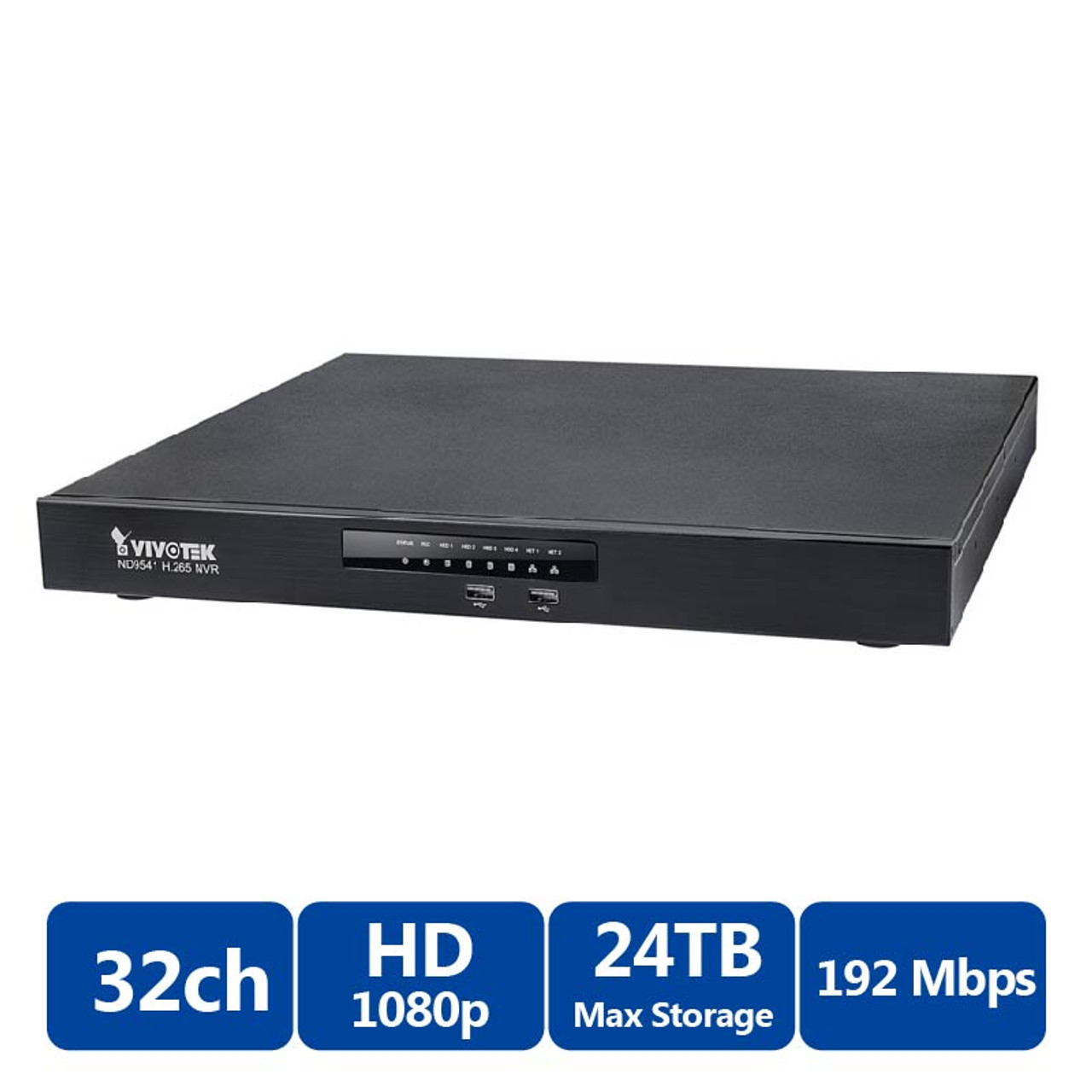 Vivotek ND9541 32 Channel H.265 Network Video Recorder