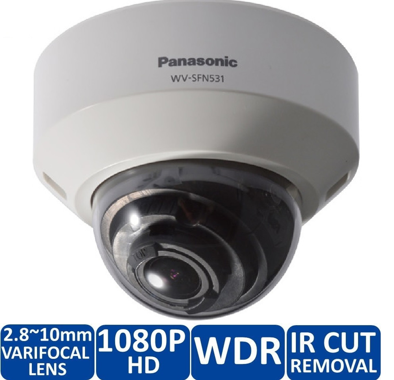 Panasonic WV-SFN531 Indoor Dome IP Security Camera