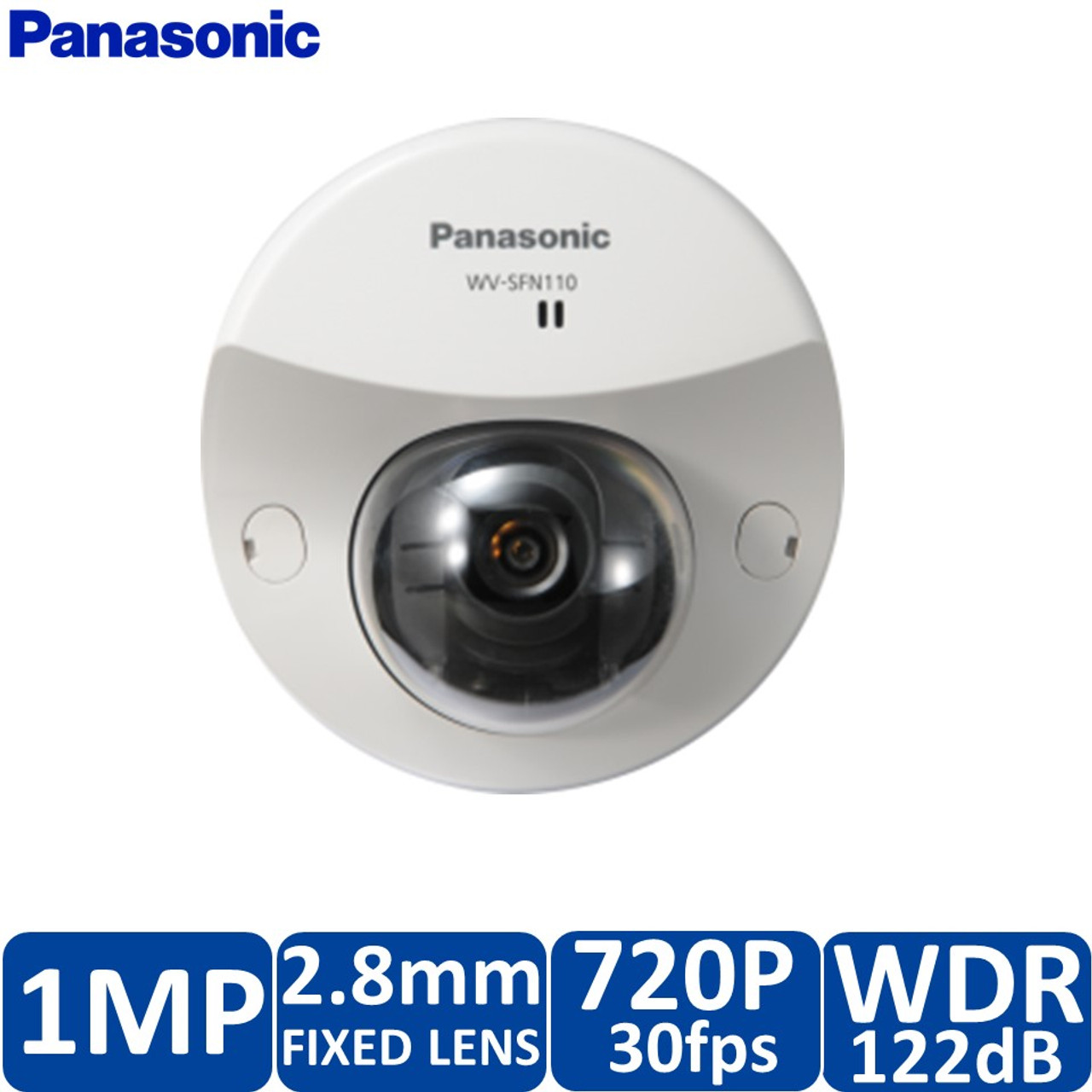 Panasonic WV-SFN110 Indoor Dome IP Security Camera