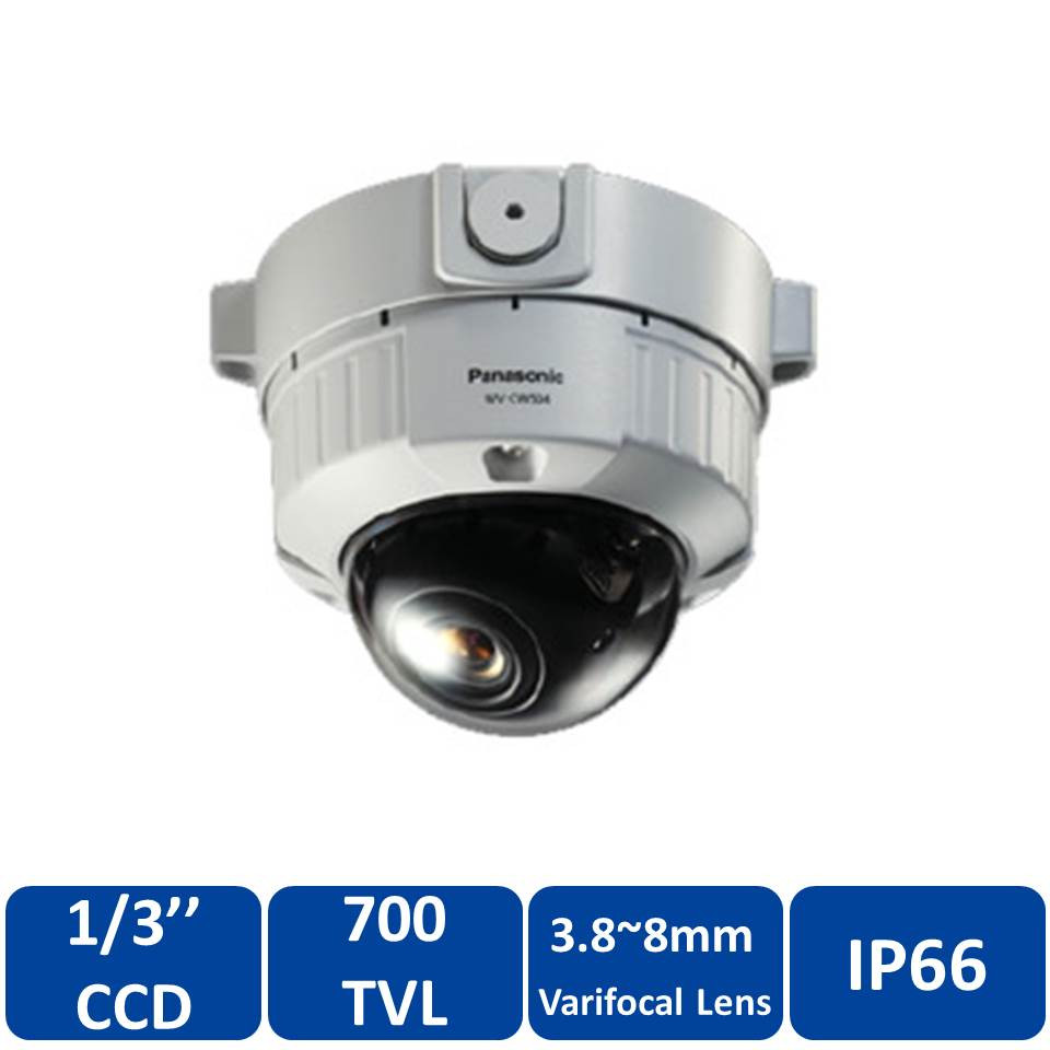 Panasonic WV-CW634S Outdoor Dome CCTV Camera discontinued