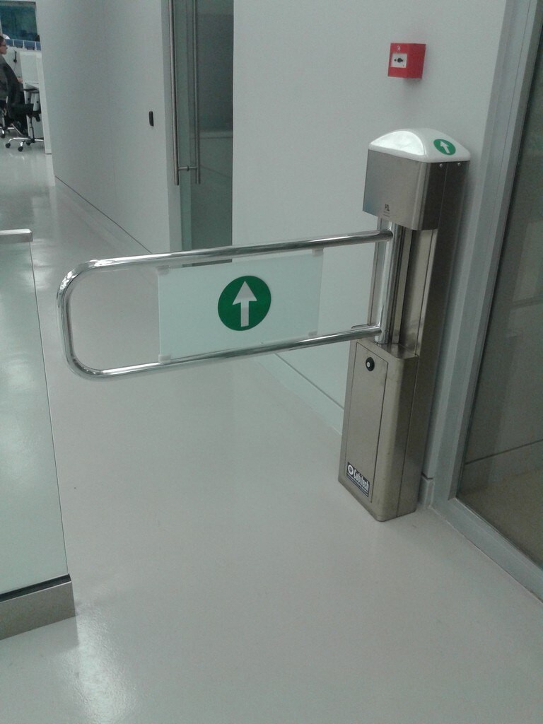 Motorized VIP Swing Gate Turnstile (One Direction) SWG-15