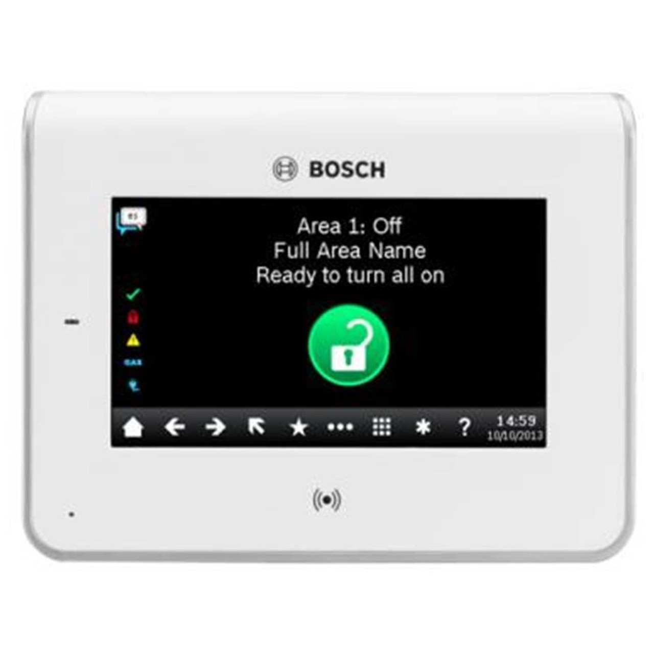 Bosch B942W Color Graphic Touch Screen Keypad White