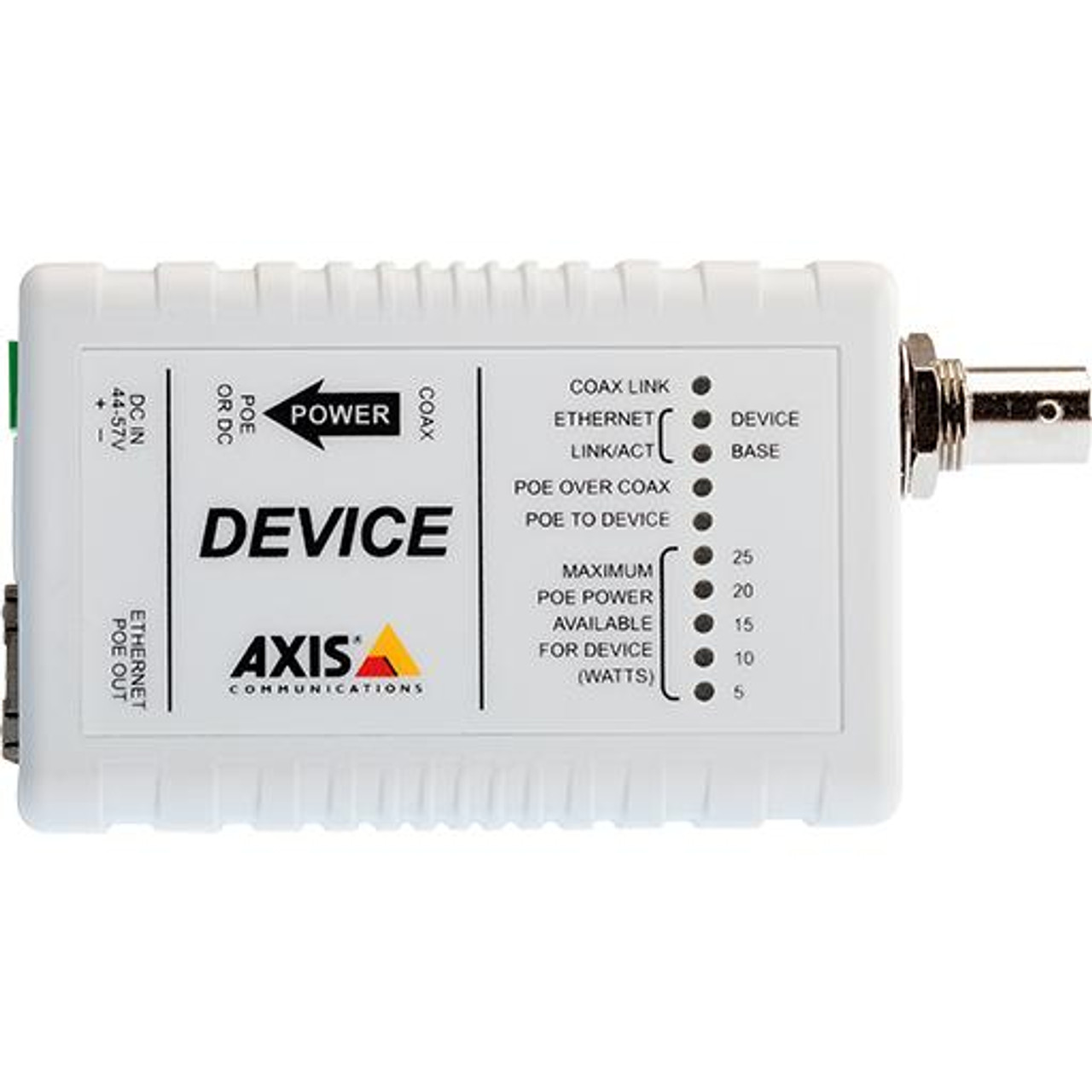 AXIS T8642 PoE+ over Coax Device, Carries PoE 5027-421