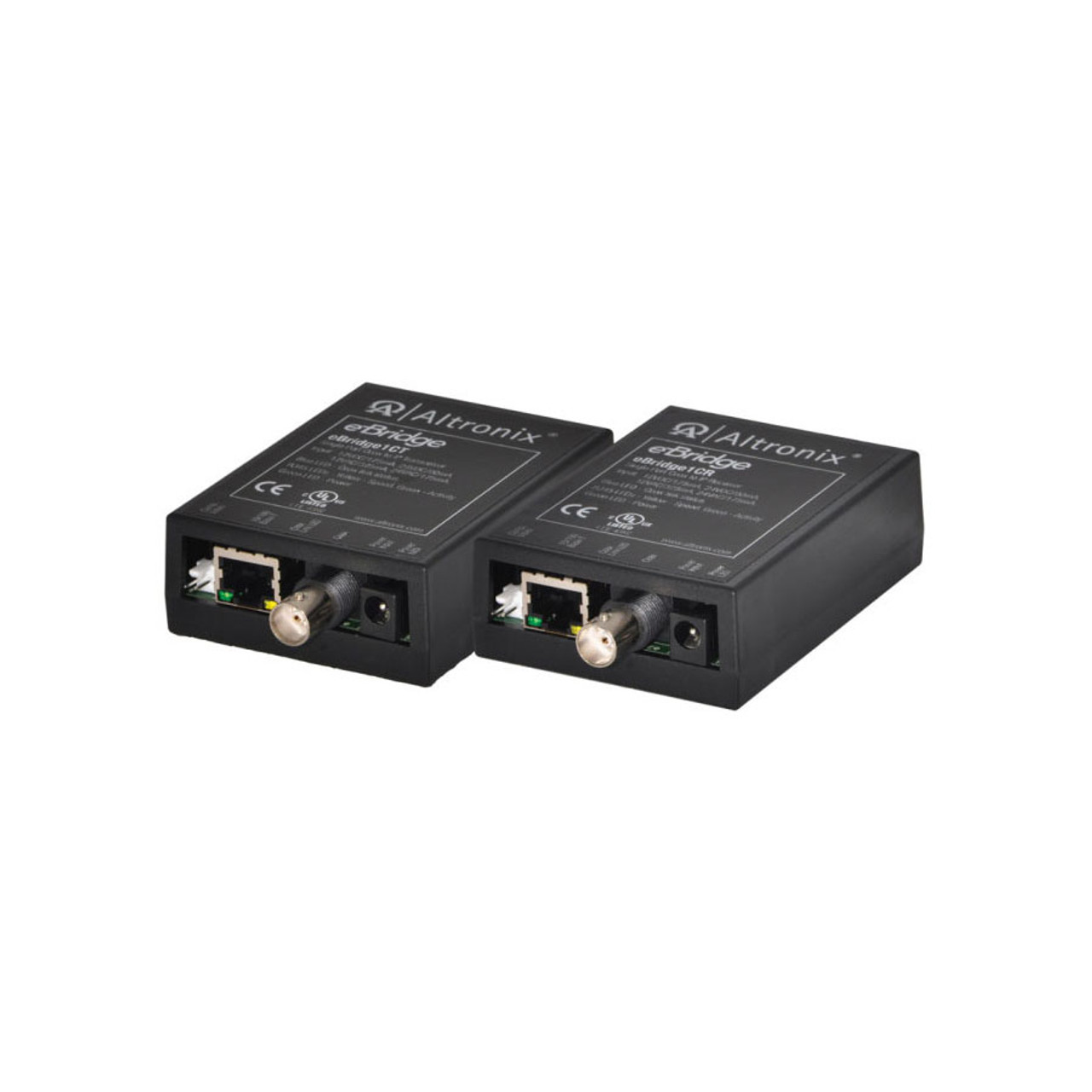 Altronix EBRIDGE1PCRTX IP and PoE+ over Coax Solution