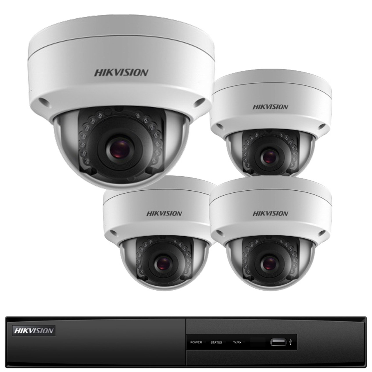 Hikvision I7604N1TA 4-Camera Outdoor IP 