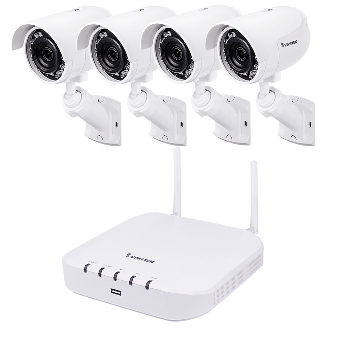 4 camera wireless outdoor security system