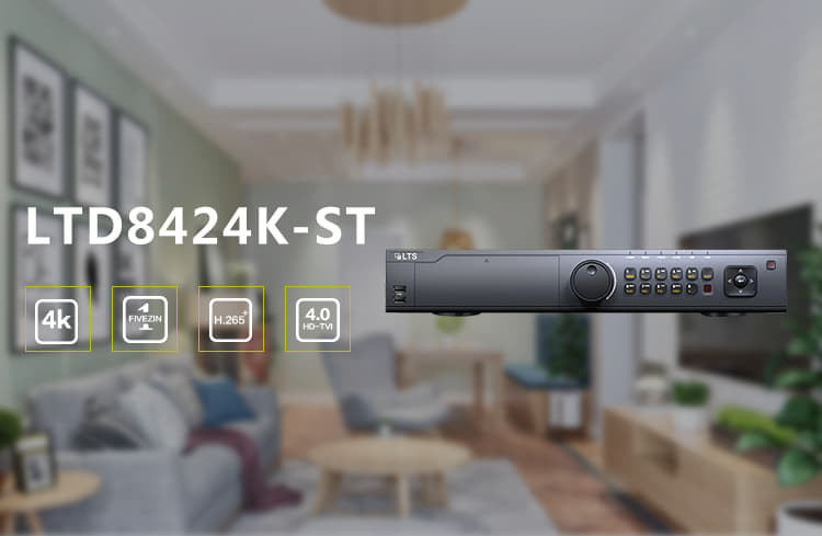 LTS LTD8424K-ST 24 Channel 5MP DVR, No HDD discontinued
