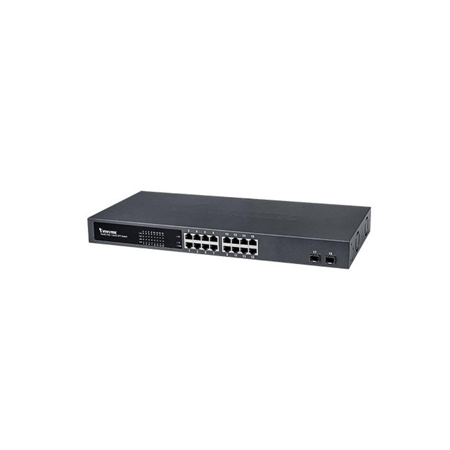 Vivotek AW-GET-180A-250 16xGE PoE + 2xGE SFP Switch discontinued