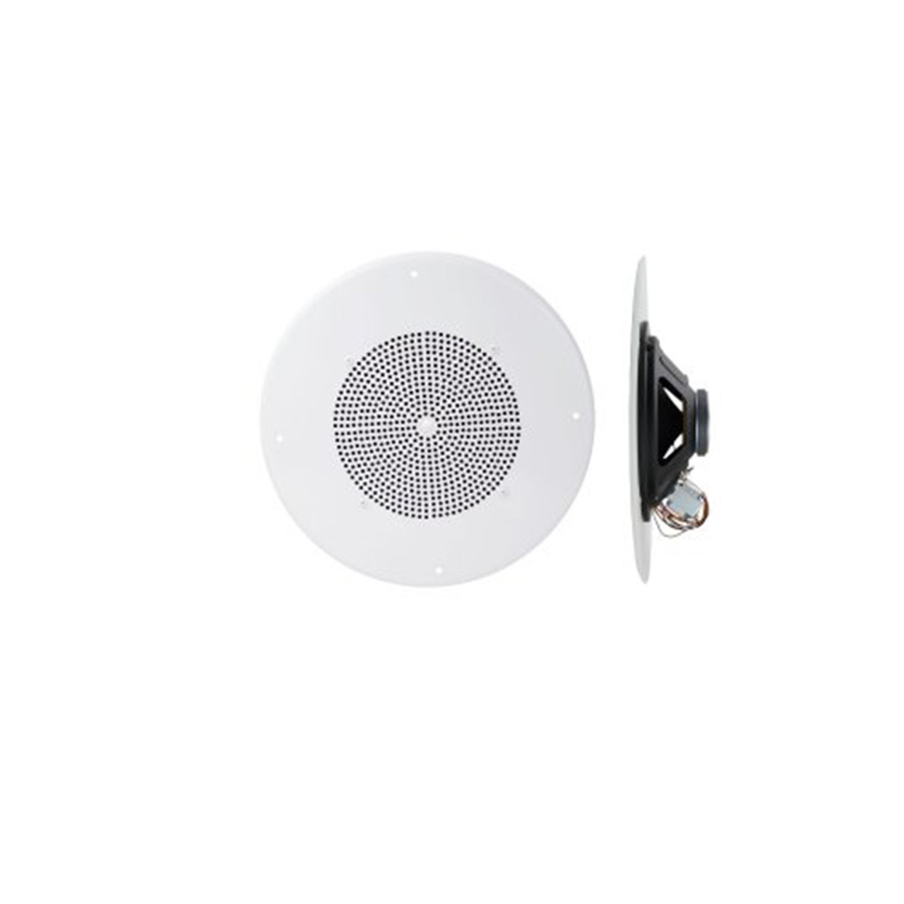Speco G86tcg 86 Series 8 70 25v Classic Grille In Ceiling Speaker With Volume Control Knob