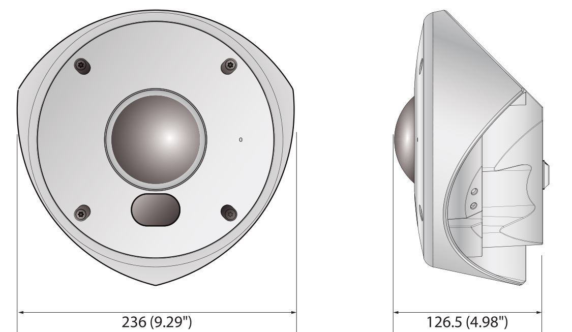 Samsung Hanwha TNV-7010RC Outdoor Corner IP Camera discontinued