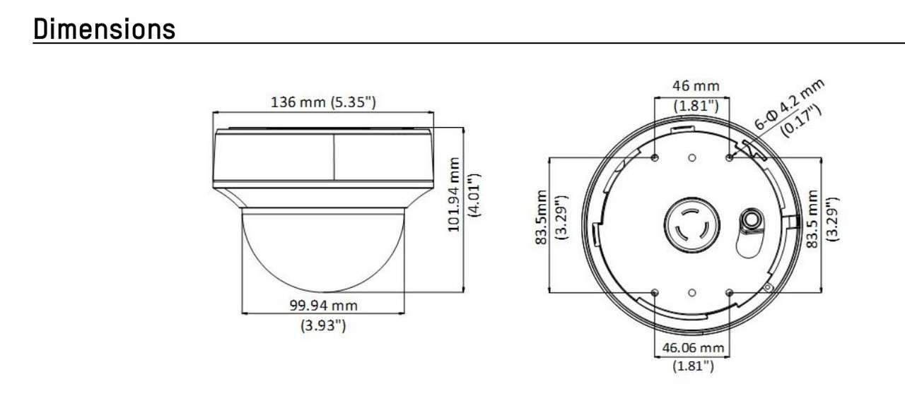 Hikvision DS-2CC52D9T-AITZE Indoor Dome HD CCTV Camera