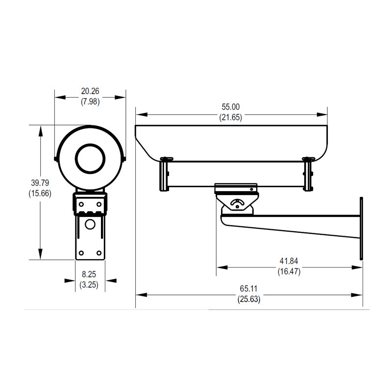 Pelco EHS8000-2-H Stainless Steel Outdoor Housing