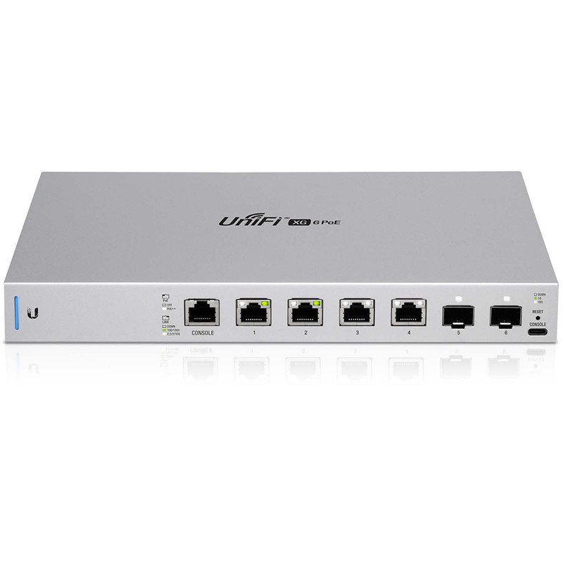 Ubiquiti US-XG-6POE 10G 6-Port Switch with 802.3bt PoE++